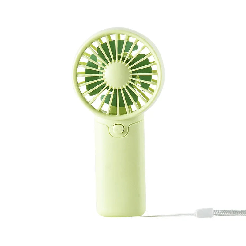 Mini Ventilateur Portable Rétro — Design Kawaii, Léger & Silencieux